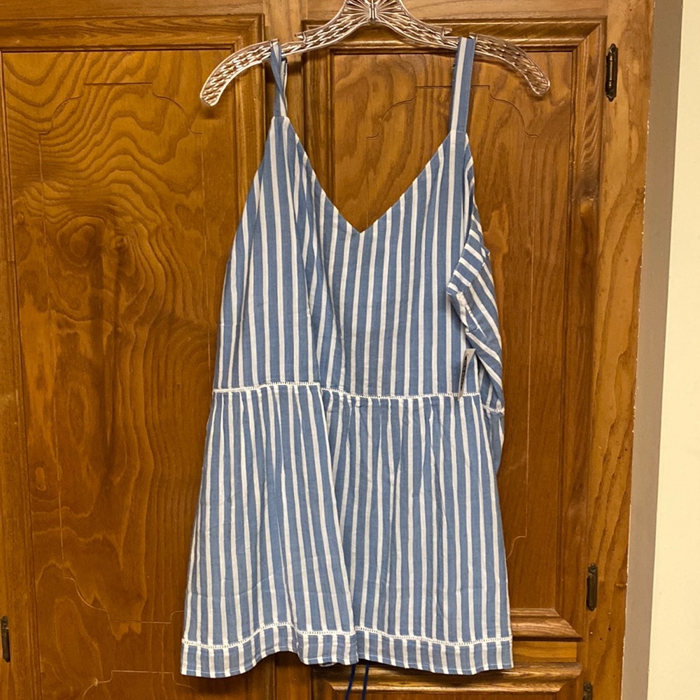 NWT Old Navy Blue Striped Tank